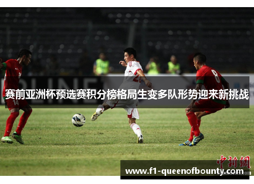 赛前亚洲杯预选赛积分榜格局生变多队形势迎来新挑战